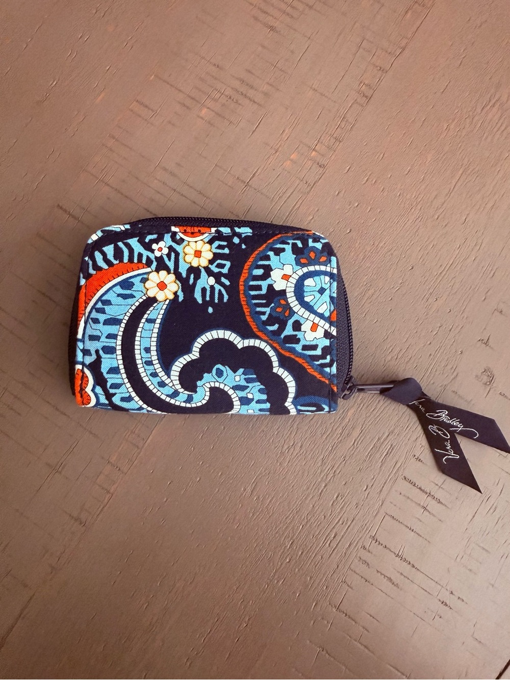 Vera Bradley compact zip wallet